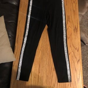 Express rhinestone leggings. NWOT